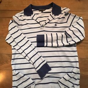 Brooks Brothers women’s large polo style 1/4 button
